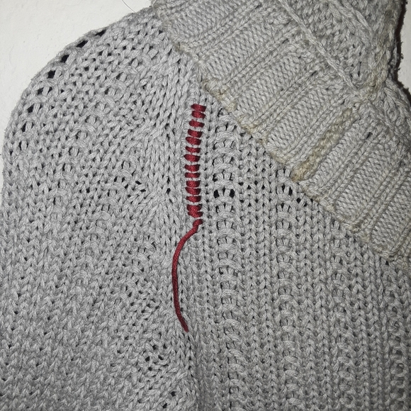 SWEATER DISTRESSED Project Vintage Distressed Hooded Sweater - Picture 7 of 8